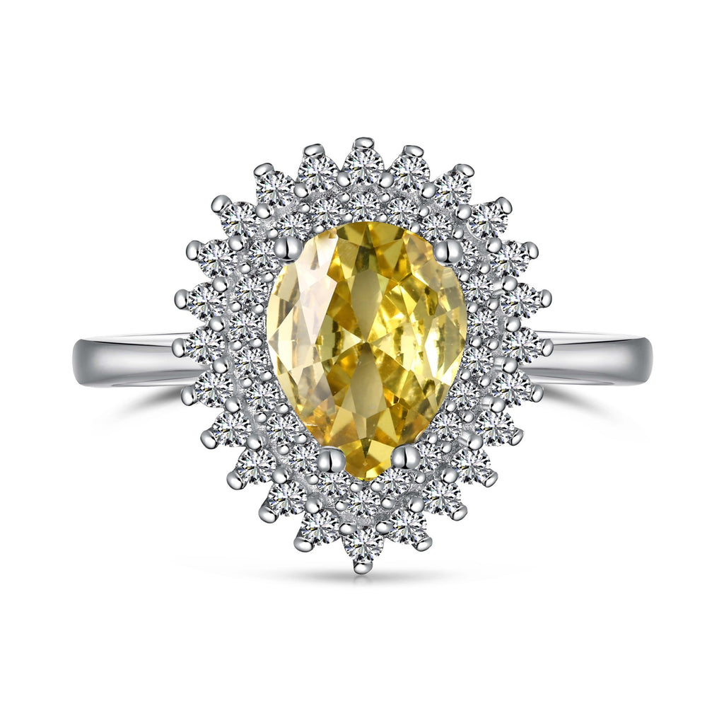 Sterling Silver Simple Special-interest Design Fashion All-Match Ring Set Of Ornaments