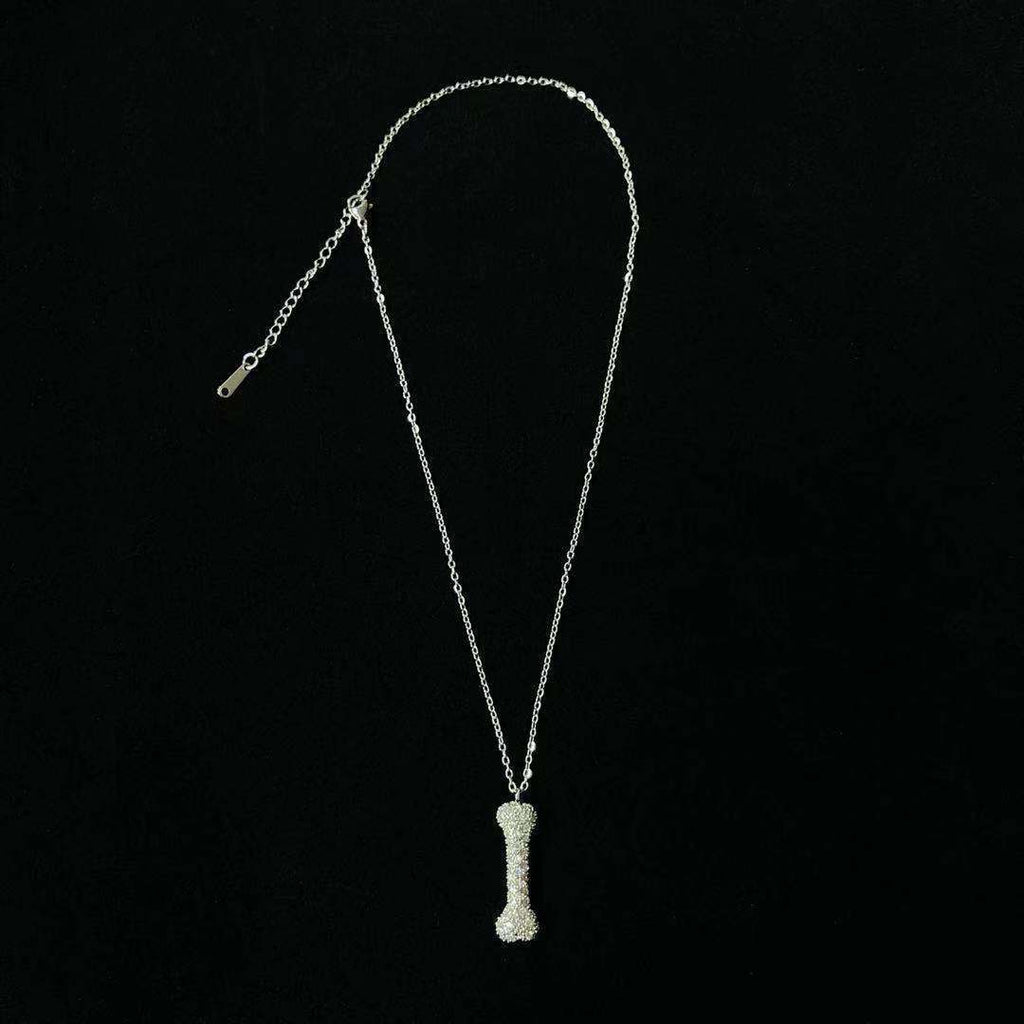 Wind Zircon Pendant Necklace Niche Design Autumn Light Luxury Ornament