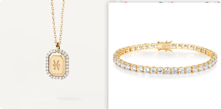 S925 Sterling Silver Twelve Constellation White Zircon Ladies' Pendant Necklace