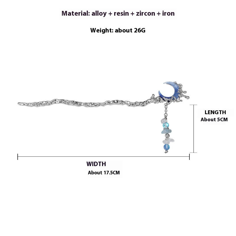 Blue Moon Series Fashion Necklace Earring Ring