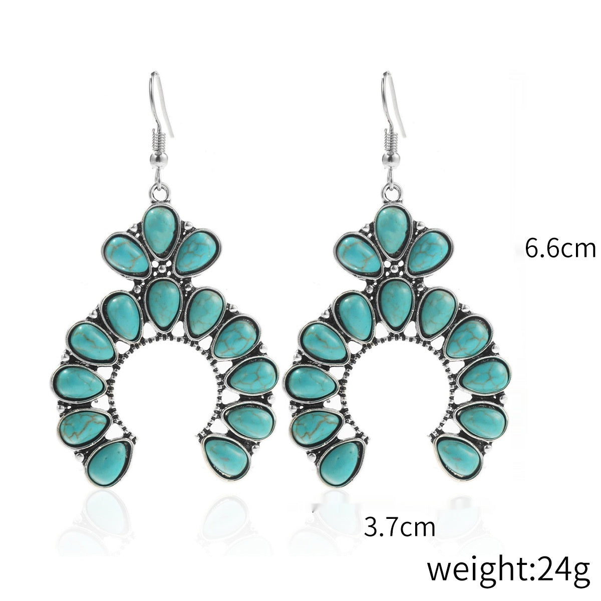 Bohemian Natural Stone Long Retro Necklace