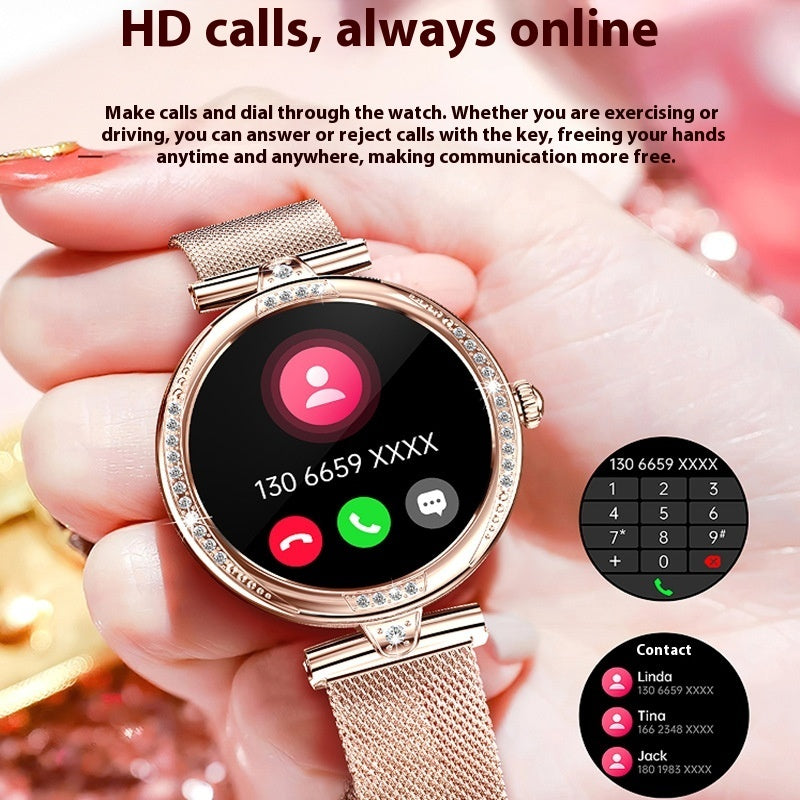 Heart Rate Blood Oxygen Monitoring Bluetooth Calling Smart Watch