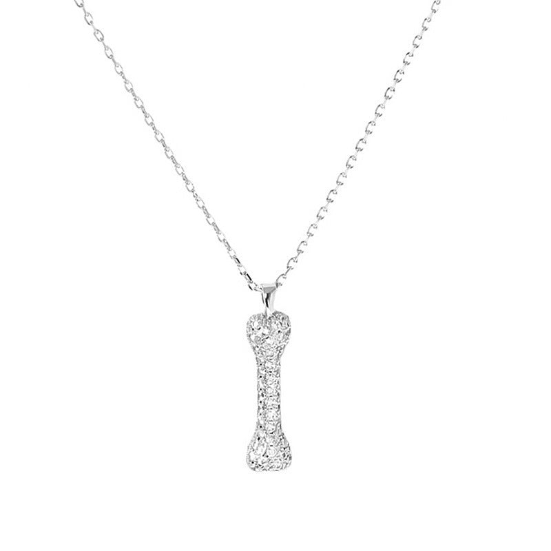 Wind Zircon Pendant Necklace Niche Design Autumn Light Luxury Ornament