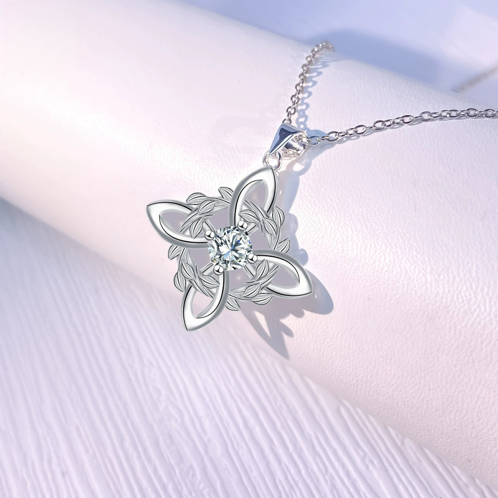 Personalized Pendant Vintage Inlaid Zircon Necklace