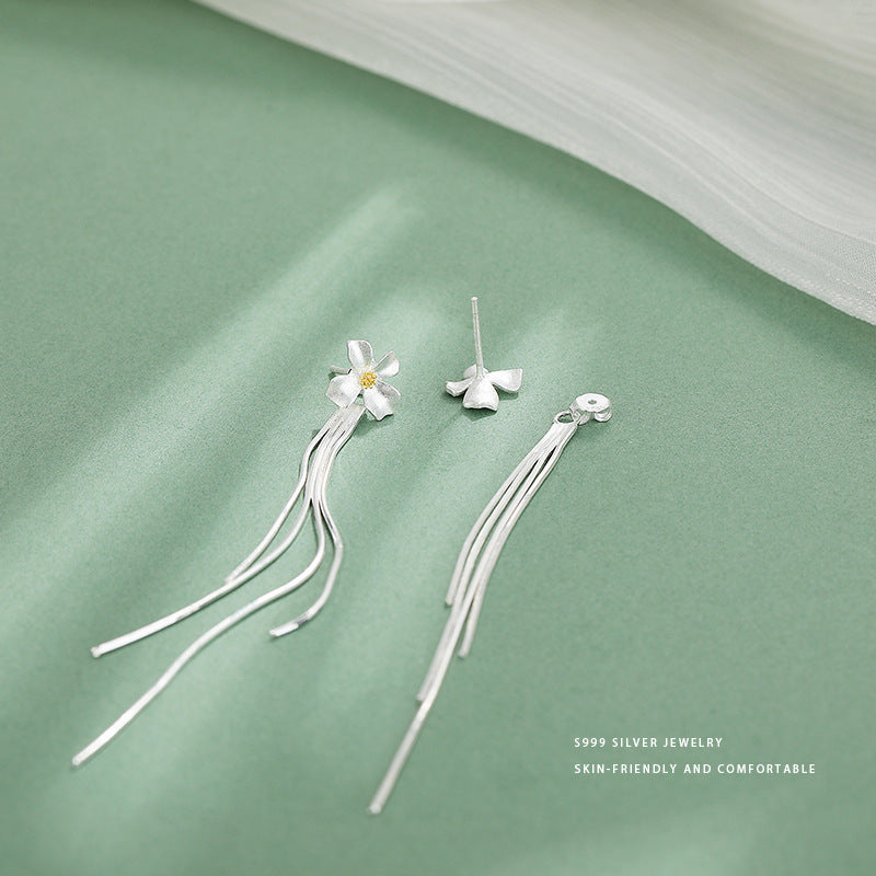 Collarbone Necklace Elegant Earrings High-grade Ring