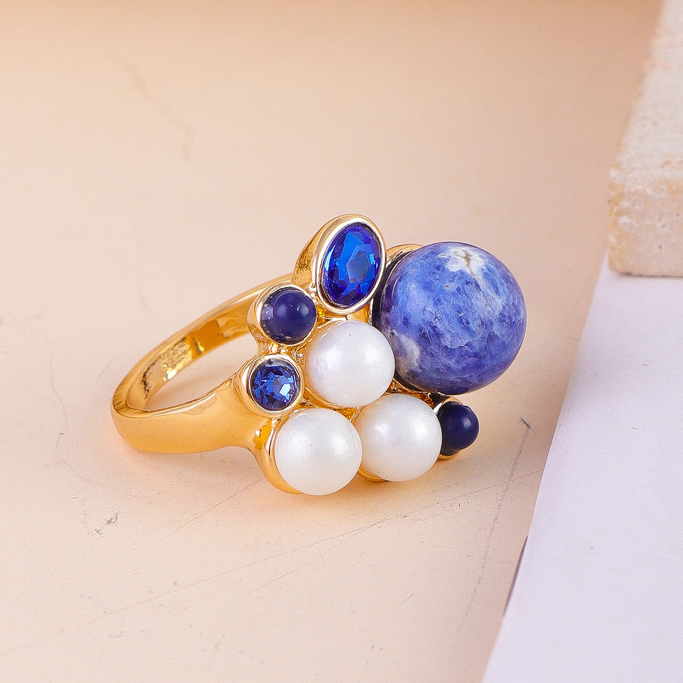 Flower Personality Simple High Sense Ring For Women