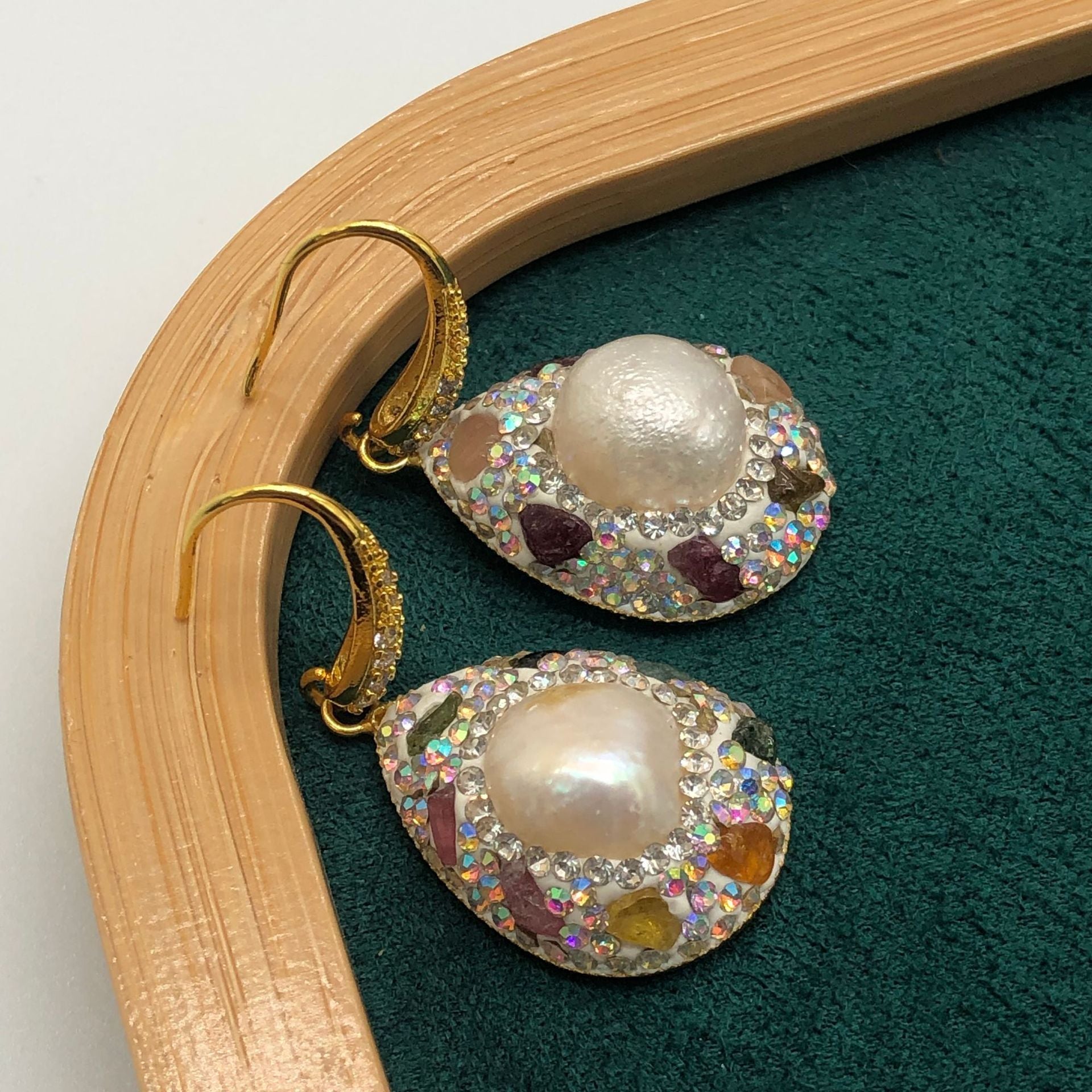 Natural Freshwater Pearl Earrings For Women