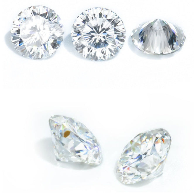 Moissanite Eight Hearts And Eight Arrows Round Wuzhou Artificial Cultivation Gem Stone Stone