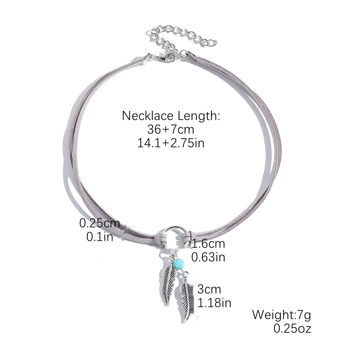 Bohemian Natural Stone Long Retro Necklace