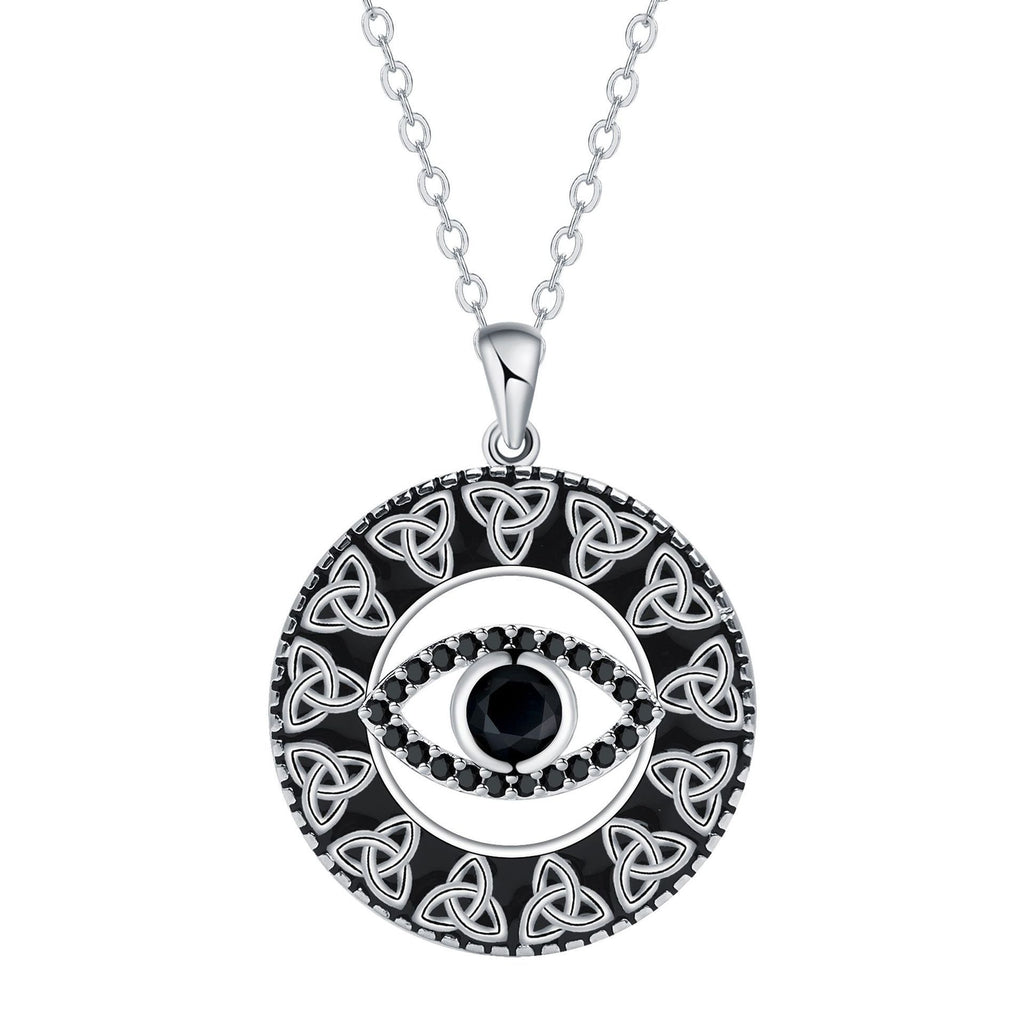 Devil's Eye Necklace Light Luxury Minority High Sense