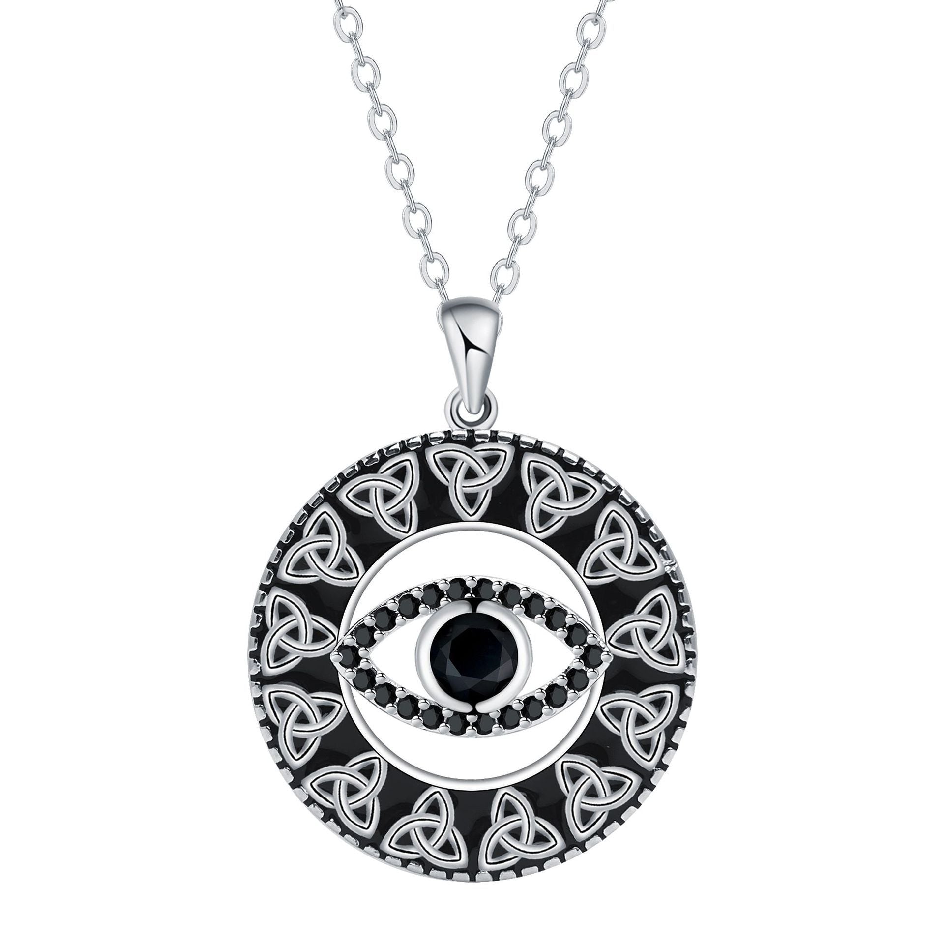 Devil's Eye Necklace Light Luxury Minority High Sense