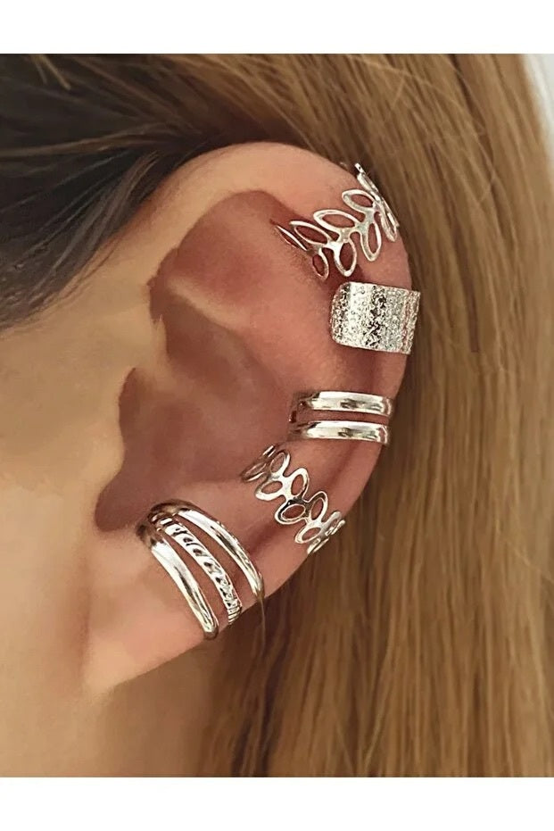 5 Piece Cartilage Earring Set For Women Minimal Everyday Jewelry