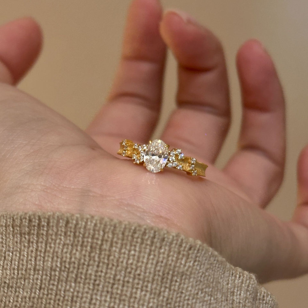 Retro Affordable Luxury Senior Ring For Women