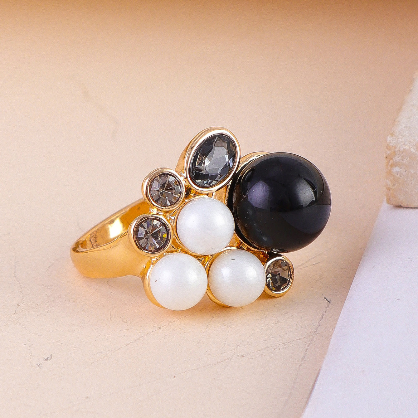 Flower Personality Simple High Sense Ring For Women