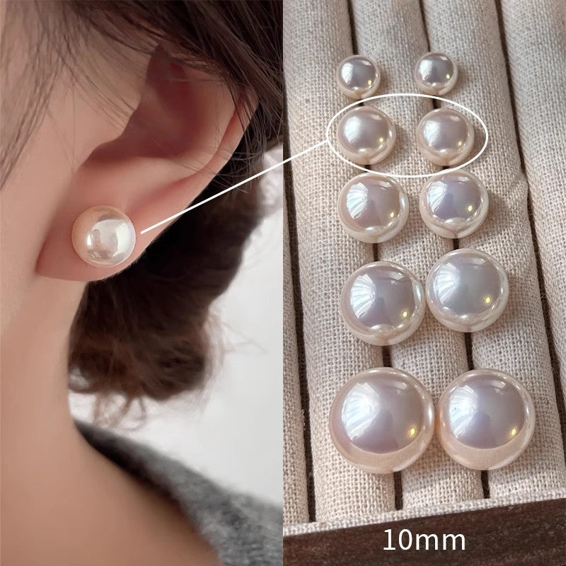Versatile  Milk White Pearl Earrings