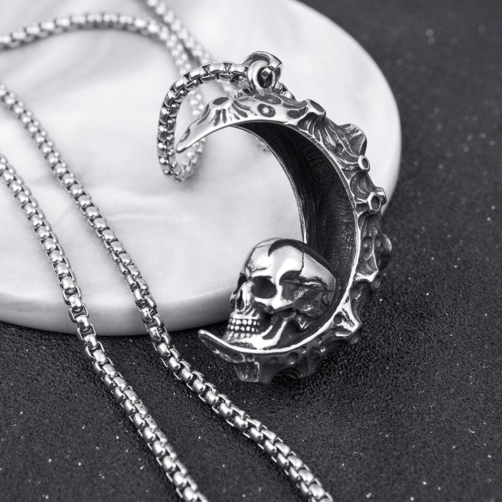 New Skull Men's Stainless Steel Necklace