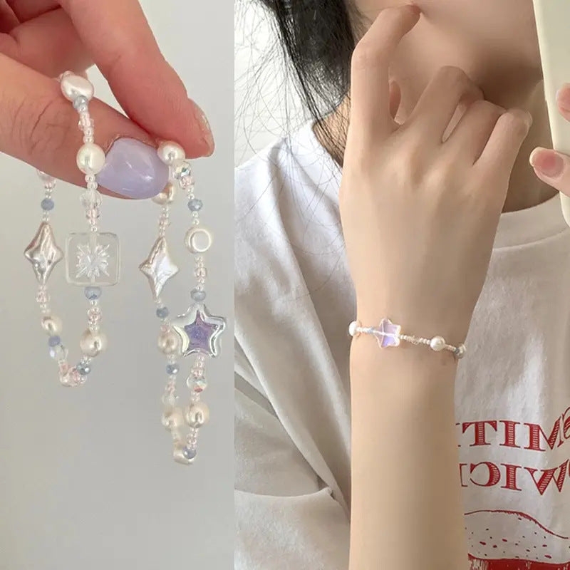 Summer Light Color Mermaid XINGX Pearl Bracelet For Women