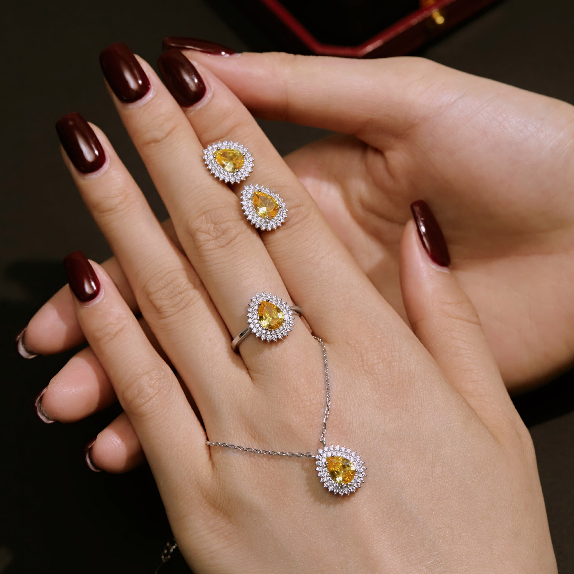 Sterling Silver Simple Special-interest Design Fashion All-Match Ring Set Of Ornaments