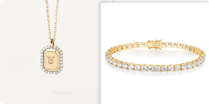 S925 Sterling Silver Twelve Constellation White Zircon Ladies' Pendant Necklace