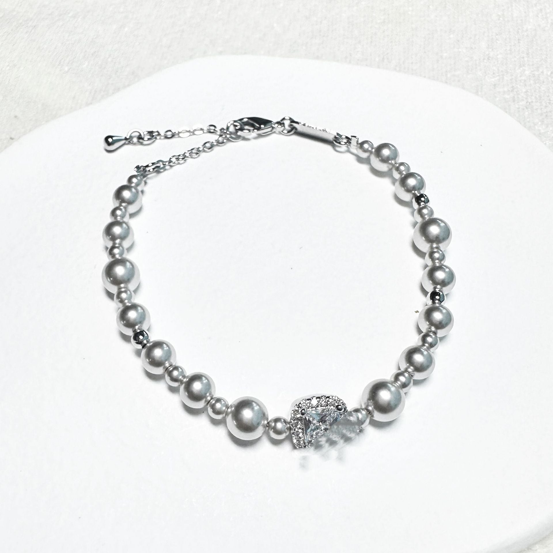 Bubble Cube Candy Women's All-match Clavicle Chain Neck Chain Bracelet Earrings