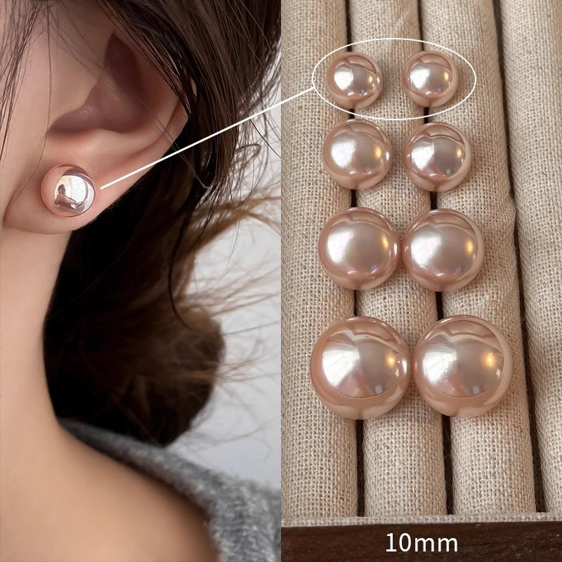 Versatile  Milk White Pearl Earrings
