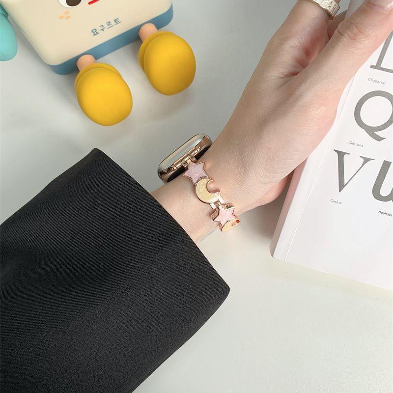 Applicable Strap For Xingyue Metal Chain Iwatch