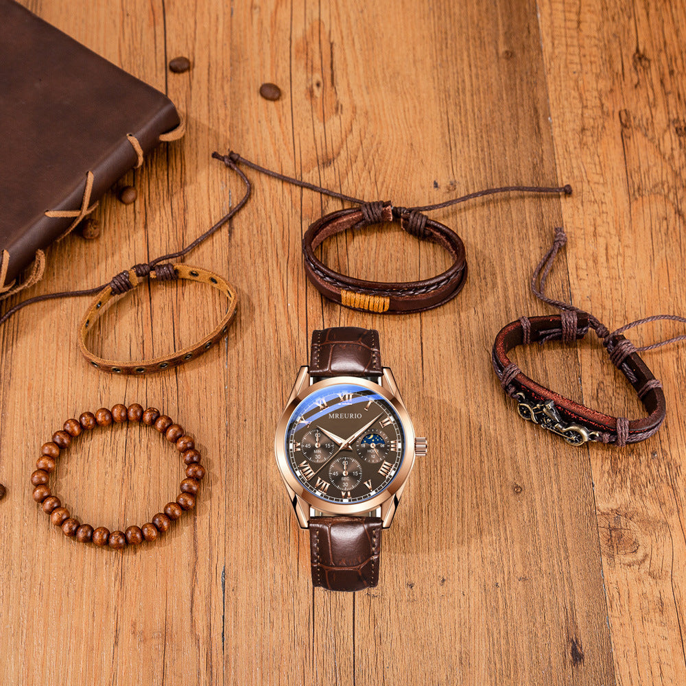 Belt Watch Bracelet Gift Suit