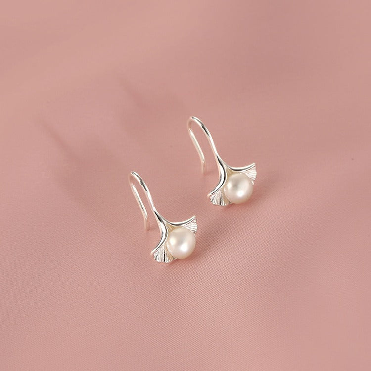 New Ginkgo Leaf Ear Hooks For Women