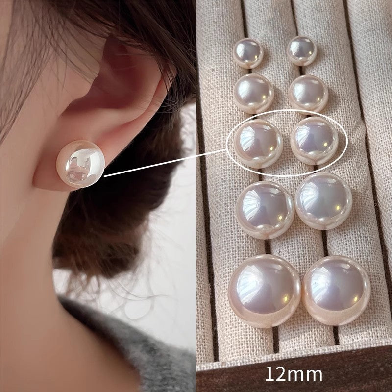 Versatile  Milk White Pearl Earrings