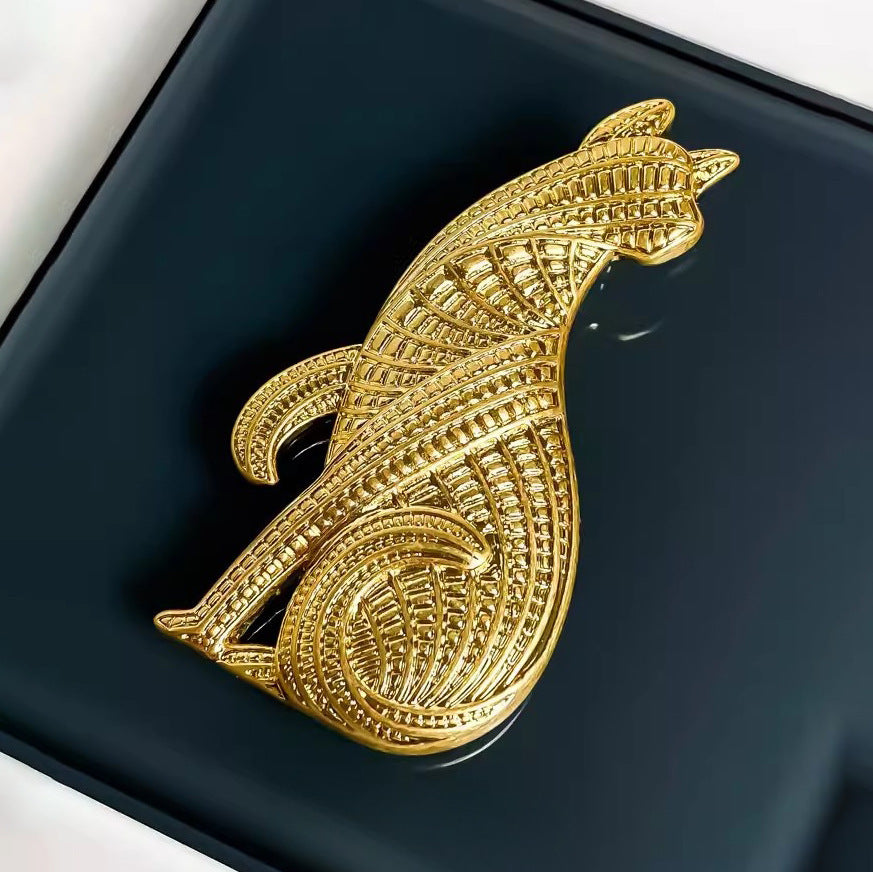 Brooch Alloy Corsage Niche Advanced Design Sense Pin Accessories