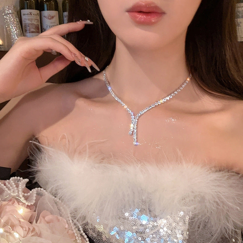 Women's Non-fading High-grade Earrings Necklace