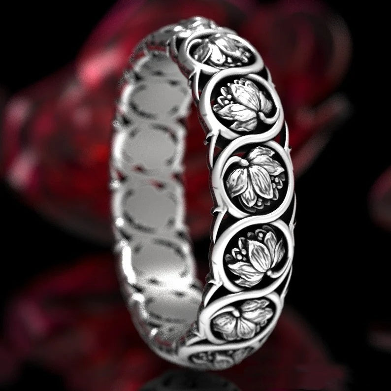Electroplated Alloy Fashion Jewelry Ring
