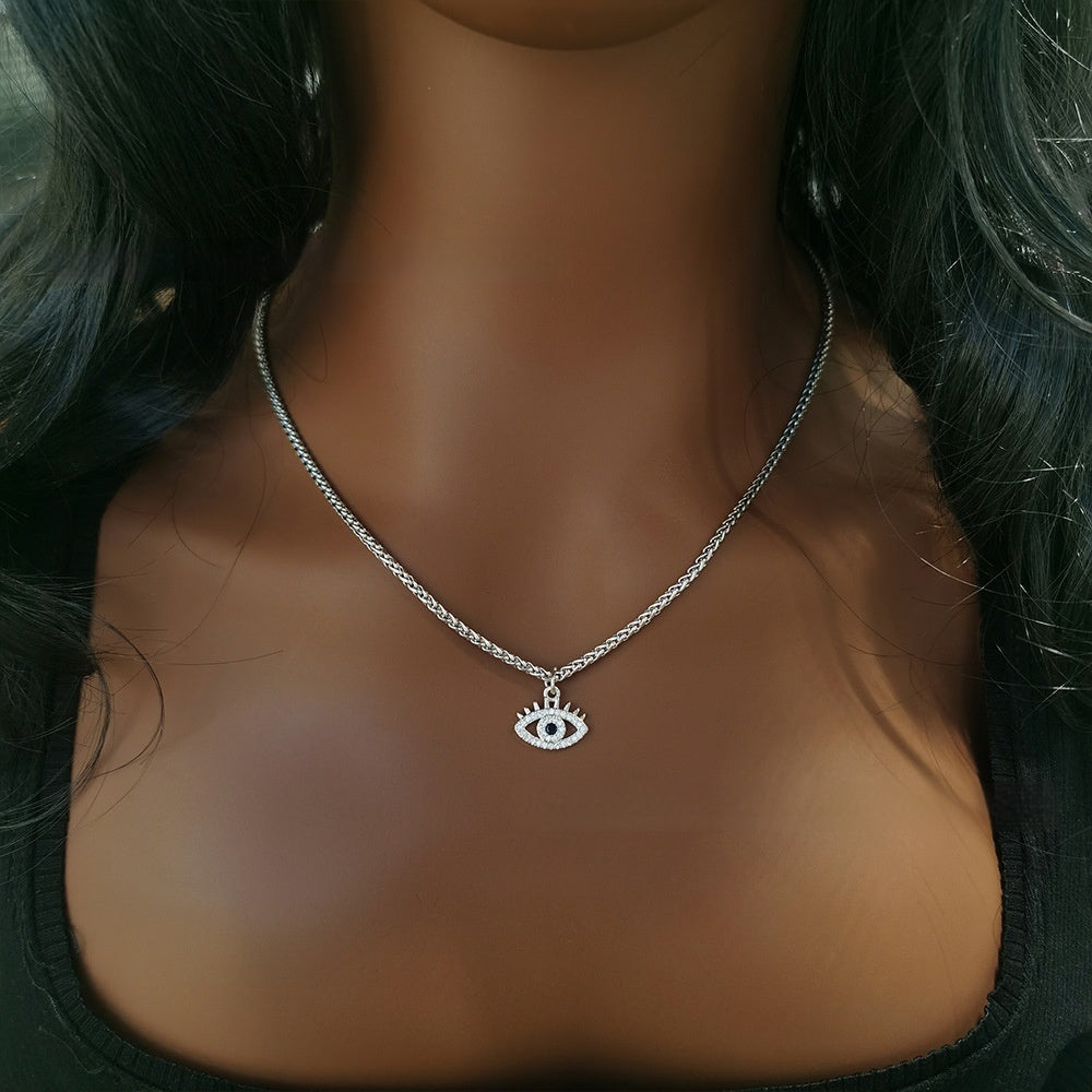 Electroplated 18K Gold High Quality Polished Climbing Button Carabiner Necklace