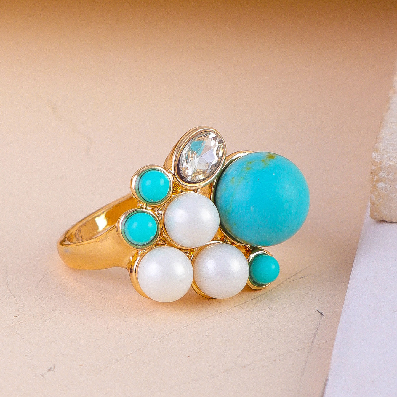 Flower Personality Simple High Sense Ring For Women