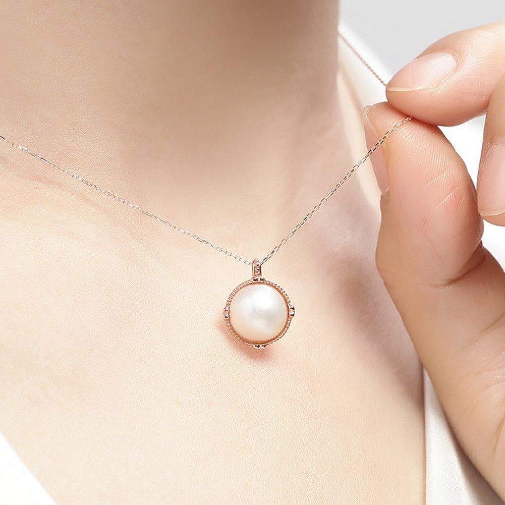 Fashion Double-sided Pearl Necklace For Women