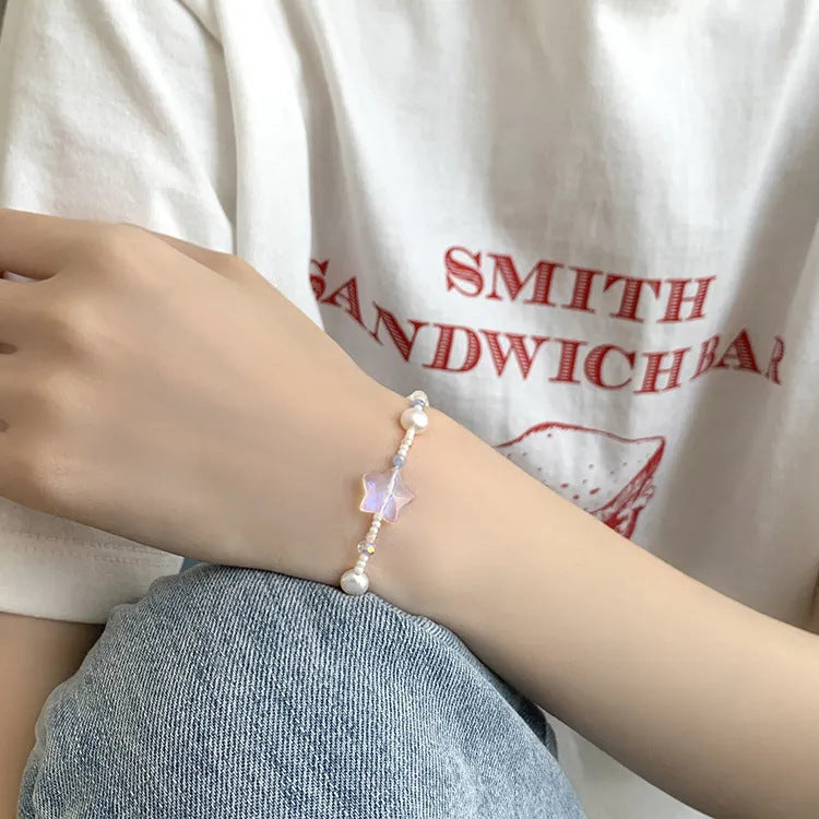 Summer Light Color Mermaid XINGX Pearl Bracelet For Women