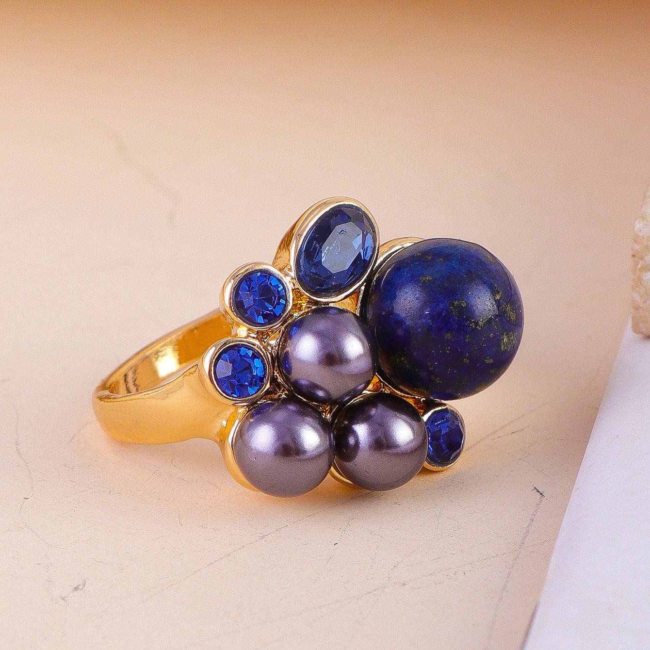 Flower Personality Simple High Sense Ring For Women