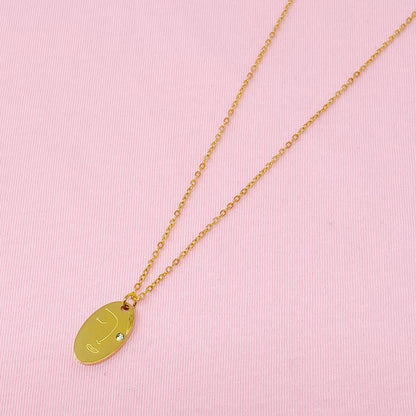 Oblong Face Necklace