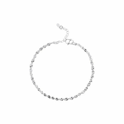 Solid Line Anklet Dainty Anklet Twisted Anklet Stylish Anklet