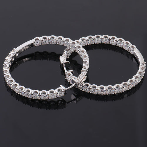 Personalized Big Diameter Earrings – Luxury Statement Jewelry