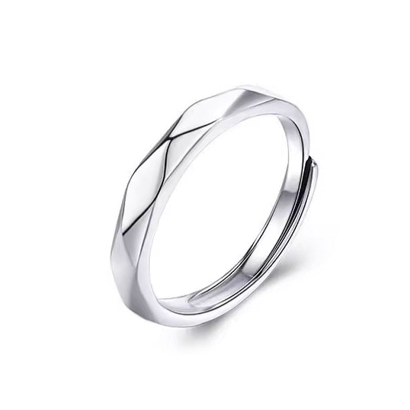 Mobius Strip Couple Ring