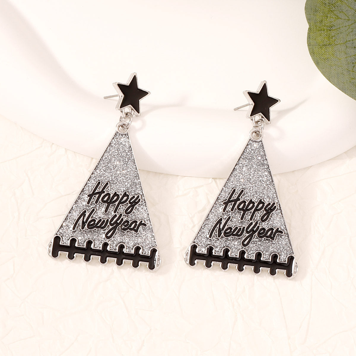 New Year Tree Girl Gift Earrings