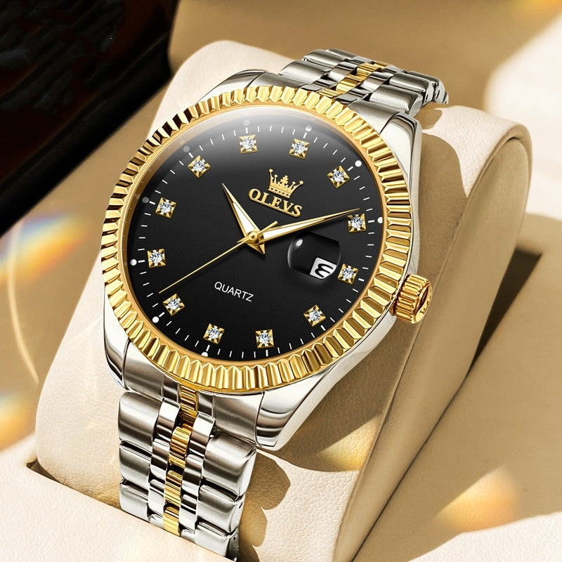 520 Valentine's Day Couple's Watch Fashion Waterproof Quartz Watch