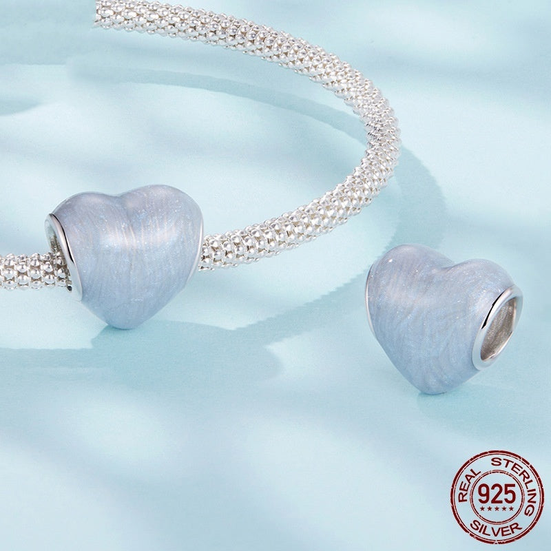 Heart Of Ocean S925 Sterling Silver Beads