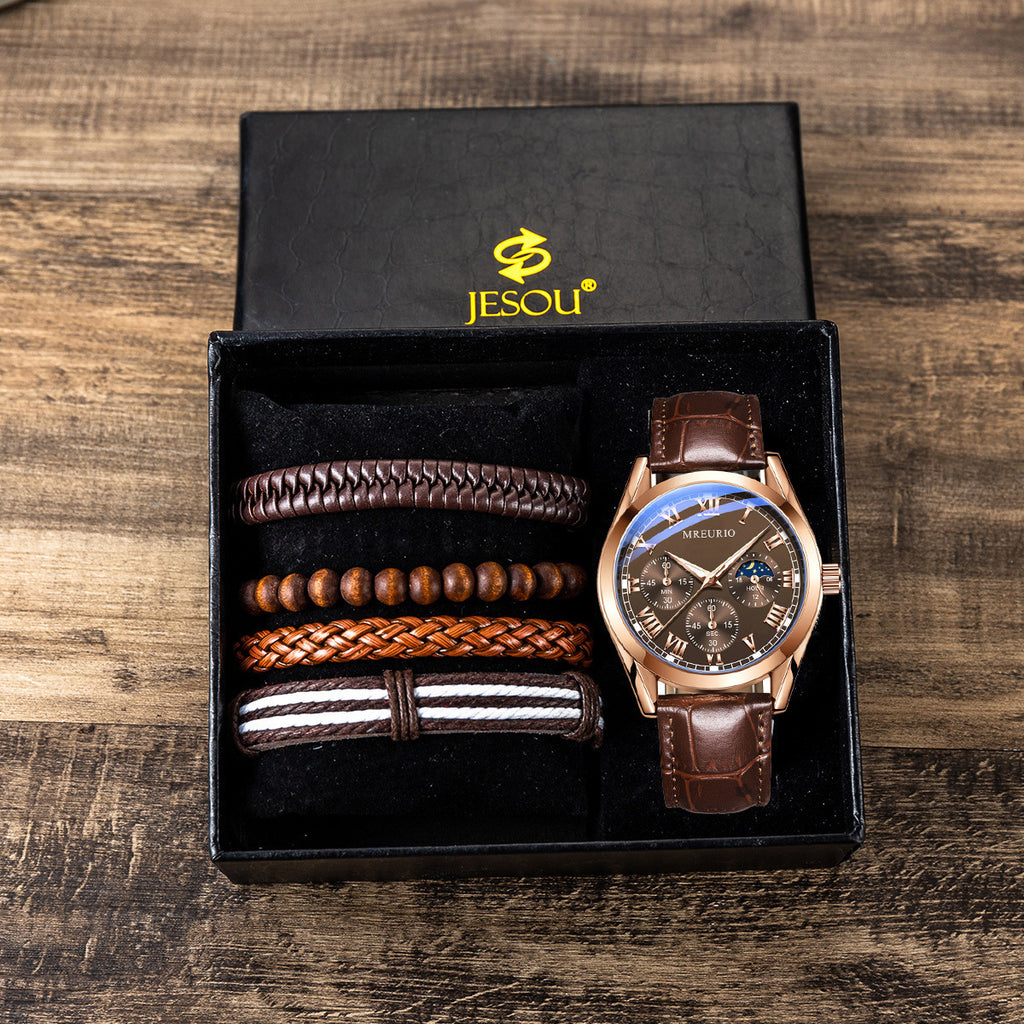 Belt Watch Bracelet Gift Suit