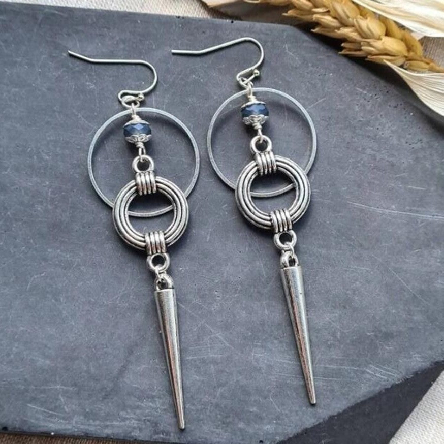 Hip Hop Punk Rock Personality Retro Thorn Neutral Earrings