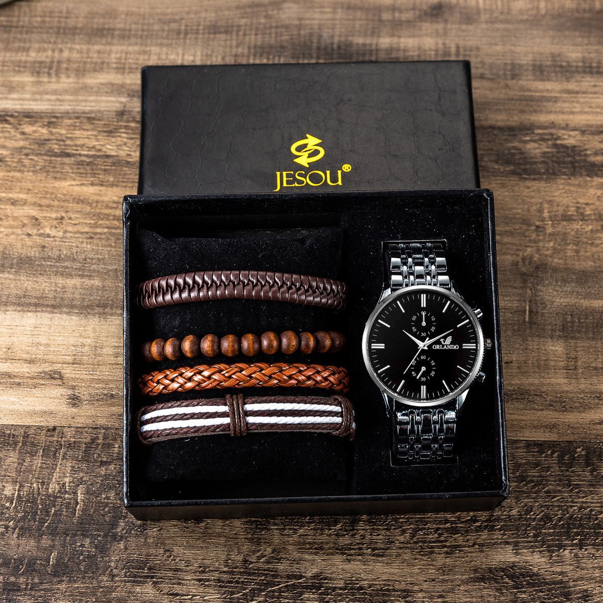 Belt Watch Bracelet Gift Suit