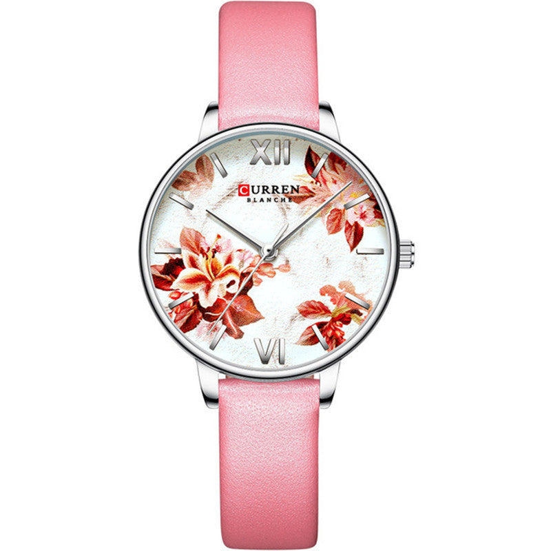 Fashion Simple Watch Women's Waterproof Belt Watch