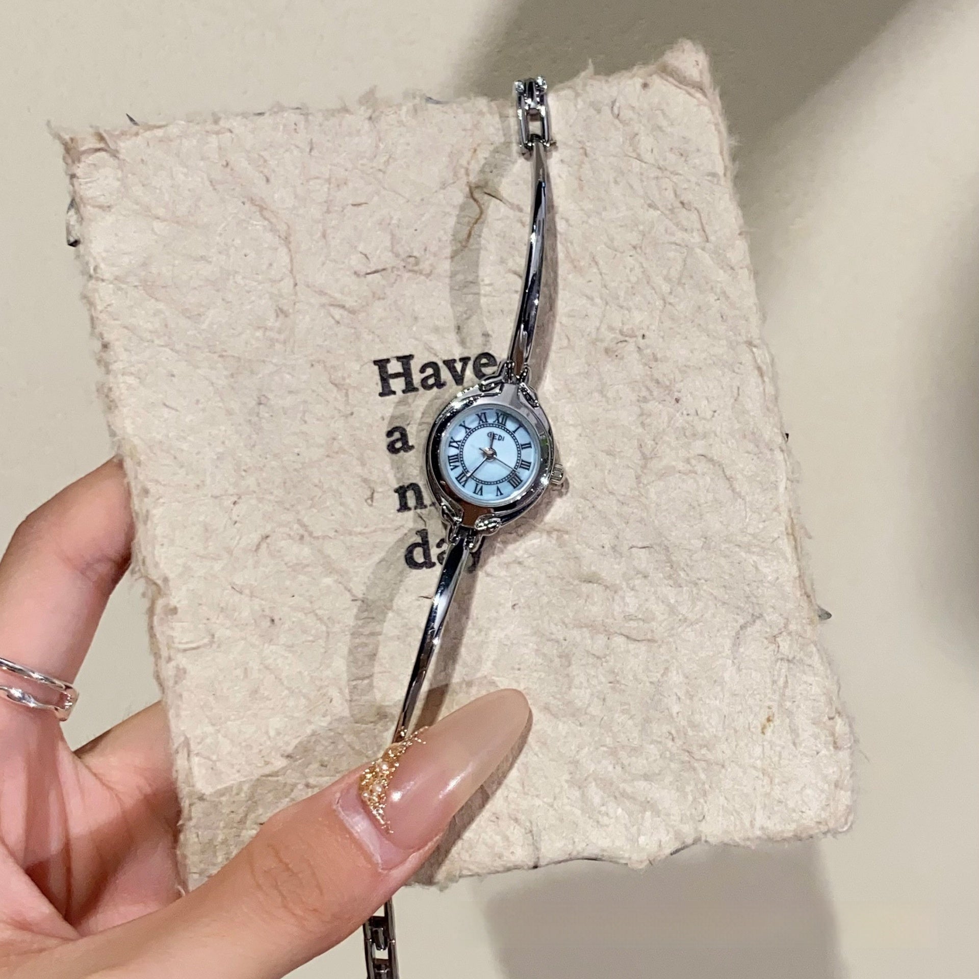 Women's Small And Simple Fine Band Watch