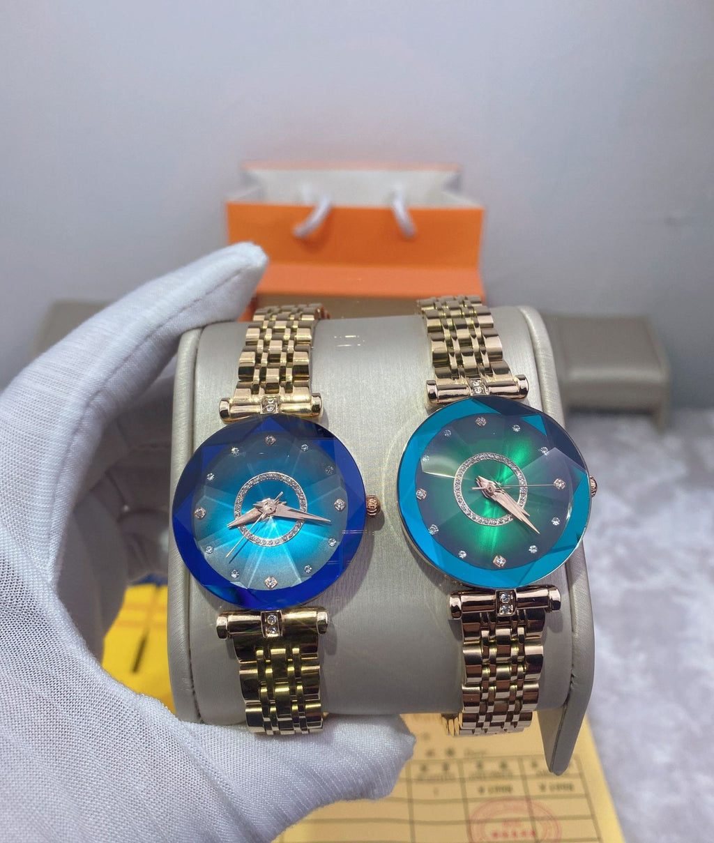 Women's Fashion Stainless Steel Strap Quartz Watch